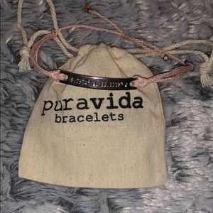 pura vida pink coordinate charm bracelet
